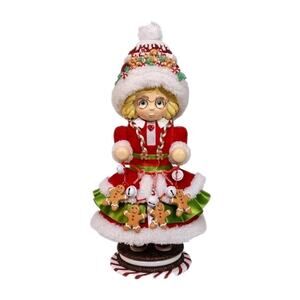 Kurt Adler 14" Hollywood Nutcrackers Mrs. Claus Gingerbread Cookies NEW IN BOX
